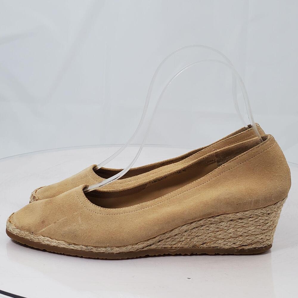 Salvatore Ferragamo Campy 1976 HL606 Espadrille Heels Wedges 6.5 Limited Edition